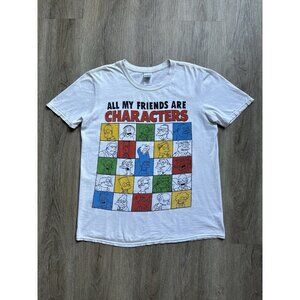 Vintage Y2K Simpsons All My Friends Are Characters Cartoons Promo TV Show Art